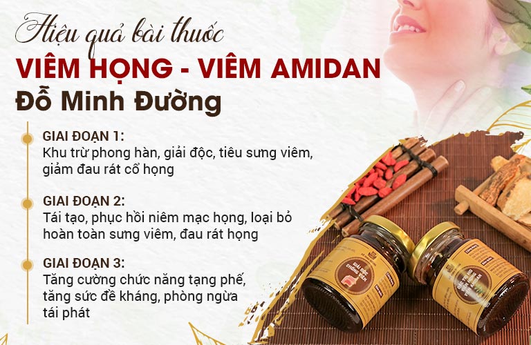 Giai đoạn tác động của bài thuốc nam Đỗ Minh Đường