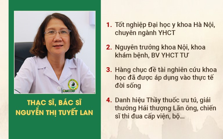 Ths.BS Nguyễn Thị Tuyết Lan đánh giá cao bài thuốc Viêm Họng - Viêm Amidan Đỗ Minh